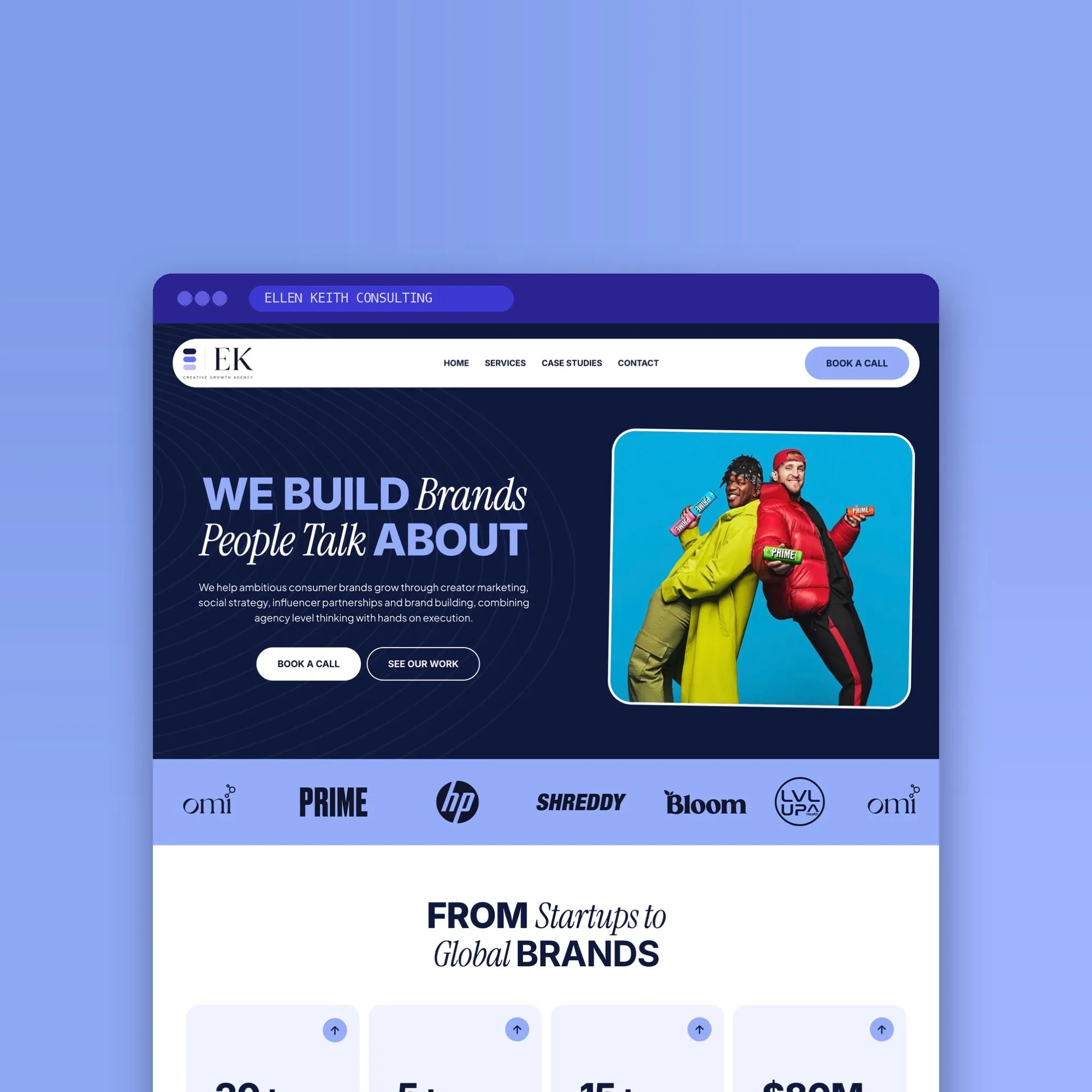 Ellen Keith Consulting website designed by Design by Ency